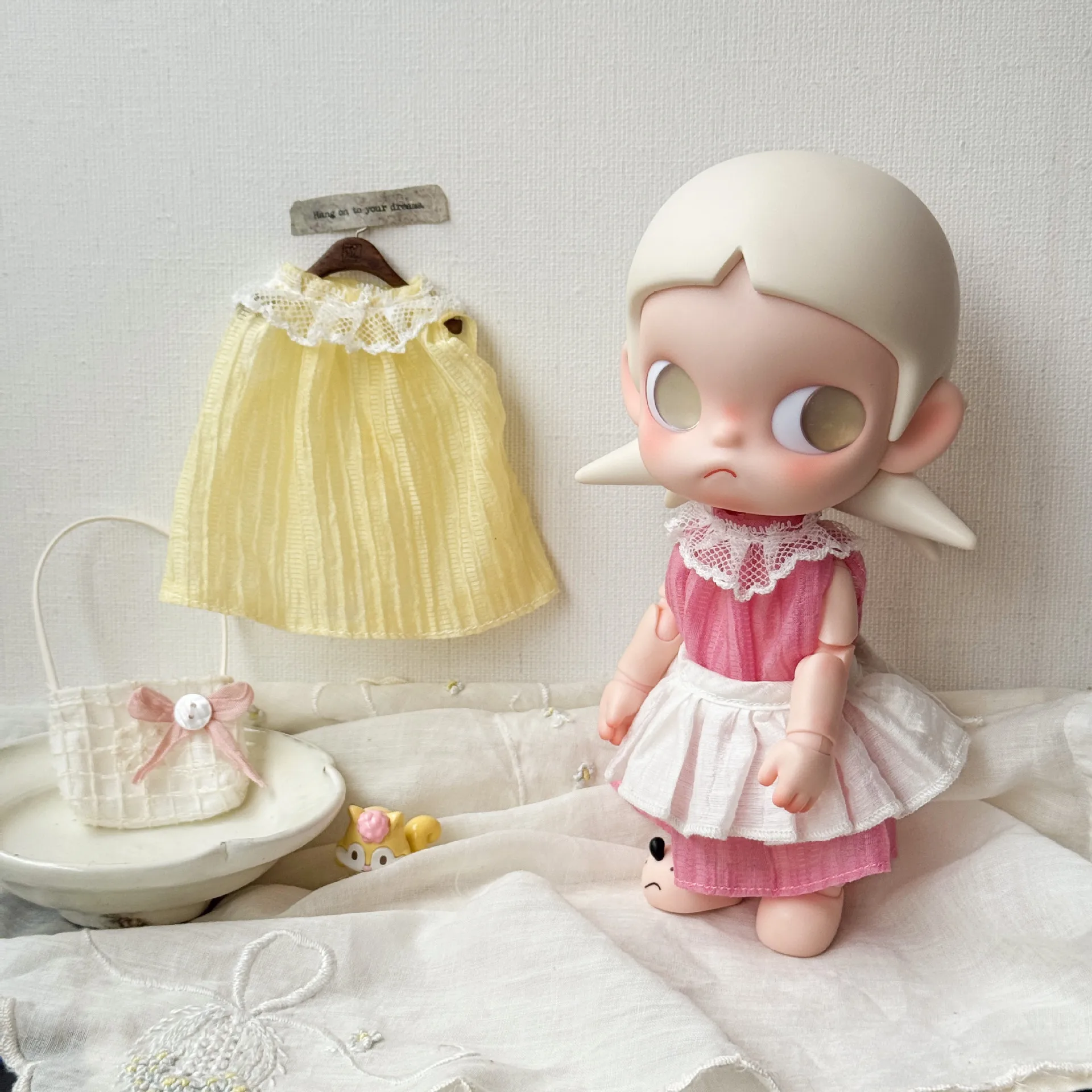Фото Для кукол Zsiga 1/6 BJD Blythe: пляжное платье, сумка, аксессуары, летний наряд для куклы в стиле отпуска №4