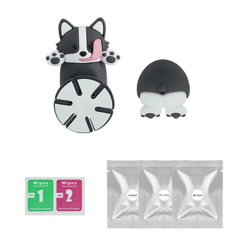 Кивающий щенок приборная панель зажим для духов освежитель очаровательное авто