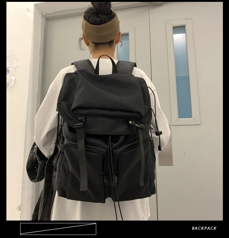 Повседневный рюкзак для мужчин и женщин простые школьные ранцы ноутбука 15 6 дюйма