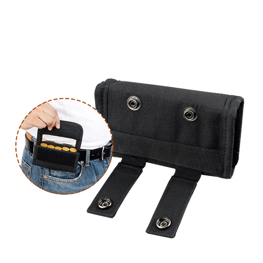 

5 Round Shotgun Shell 12Gauge 20GA Molle Ammo Pouch Military Army Magazine Pouch For Hunting Bandolier Cartridge Holder Bag