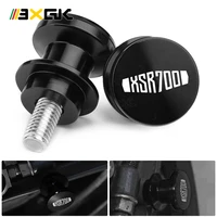 for yamaha xsr700 xsr 700 2015 2020 motorcycle accessories 6mm cnc aluminum swingarm spools stand screw slider with logo