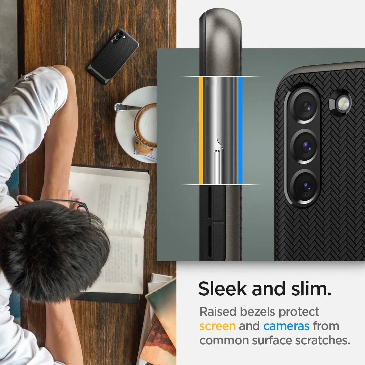 Неогибридный чехол Spigen для Samsung Galaxy S22 Plus (6 6 дюйма)