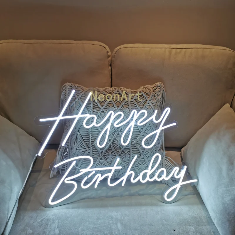 

3D светодиодный гибкий прозрачный акриловый неоновый знак из плексигласа с логотипом на заказ на день рождения светильник вая доска с буква...