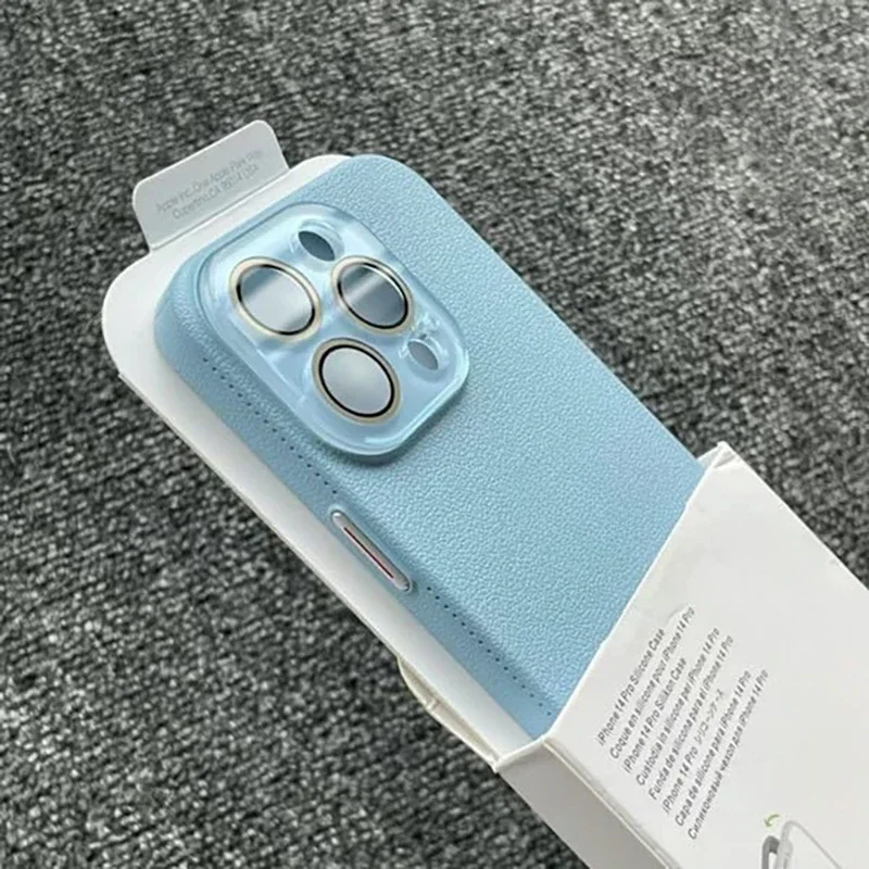 Сплошной цветной скраб с имитацией дерматоглифического личи подходит для iphone 11 12