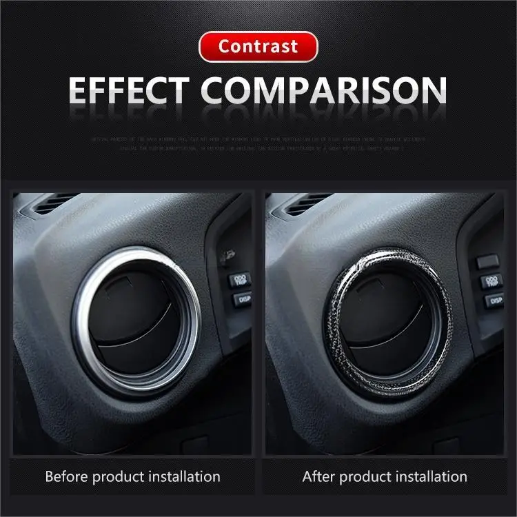 Отделка салона автомобиля настоящая сотовая рамка из углеродного волокна для