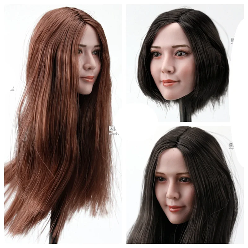 Тайваньская красота, масштаб 1/6, голова TiaLee, супер утка, SDH010, игровая голова, подходит для 12-дюймовой экшн-фигурки, куклы