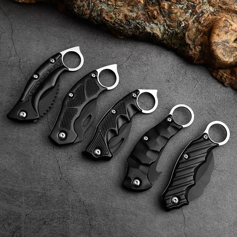 1 шт. керамбит нож в форме лезвия из нержавеющей стали для кемпинга самообороны