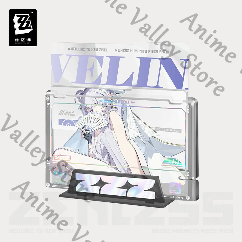Фото Оригинальная аниме-фигурка Zenless Zone Zero Norma ‌   Акриловая рамка-витрина для косплей-фигурок серии Velina Film с иллюстрациями персонажей мультфильмов, подарок №3