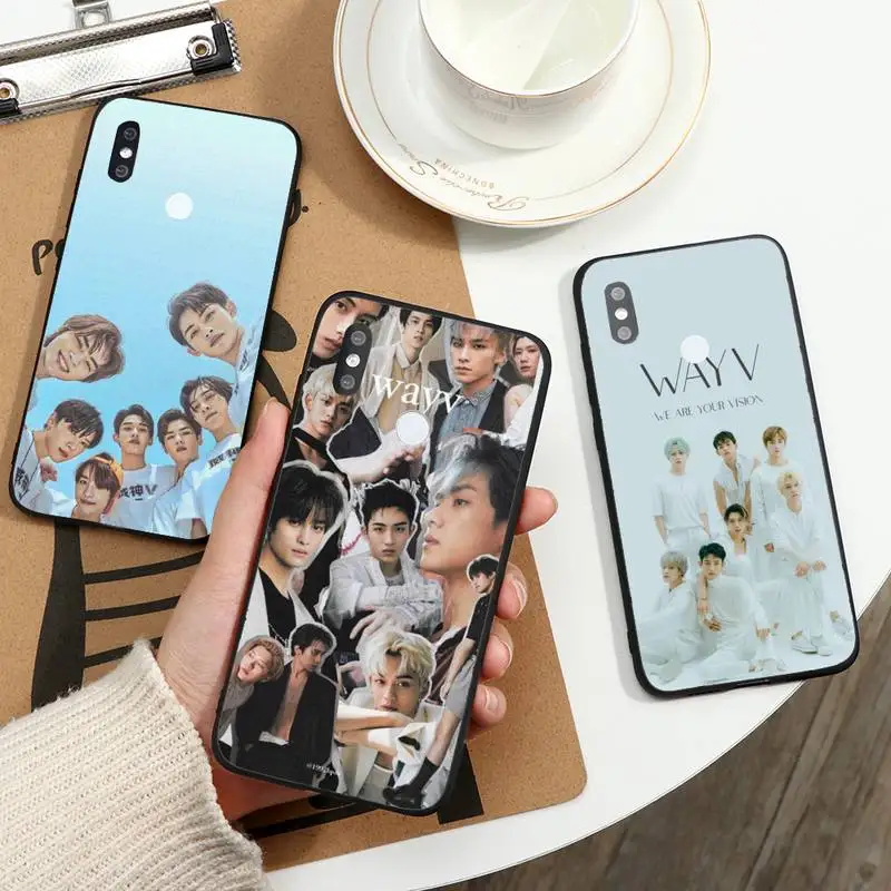 

WayV boy group Lucas Ten Phone Case For Xiaomi Redmi note 7 8 9 11 t s 10 A pro lite funda shell coque cover