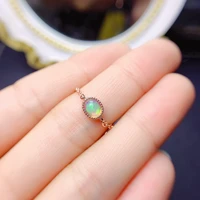 1 item silver 925 rings for women natural color opal ring 925 opal ring elegant and refined all for 1 item and free shipping