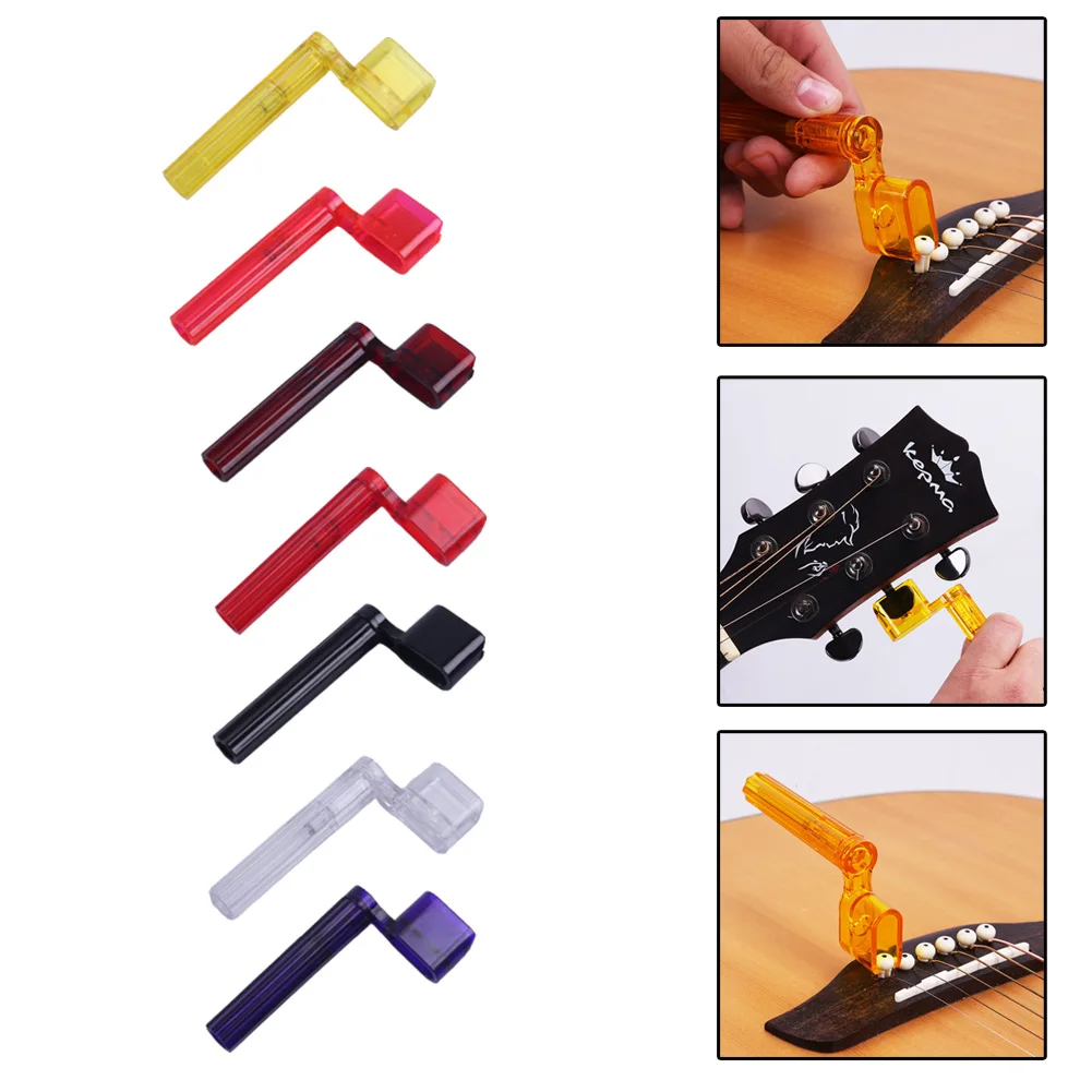 

2 In 1 Guitar String Winder Peg Bridge Pin Puller Remover Replacement Tools Multifunctional For Bass Mandolin Banjo Dobro Ukulel