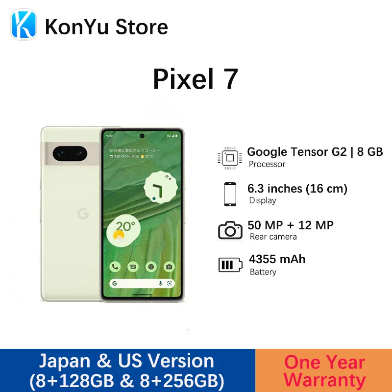 Brand New Google Pixel 7 Smart Phone Original And New 5G Phone