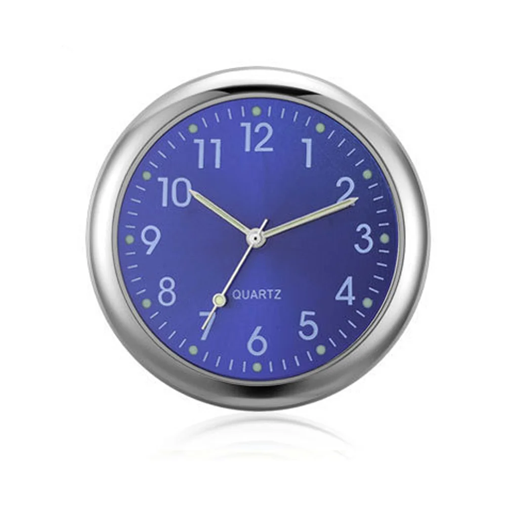 

Автомобильные часы, светящиеся мини-автомобили, внутренние наклейки, цифровые часы, механические кварцевые часы, авто орнамент 40 мм 43 мм