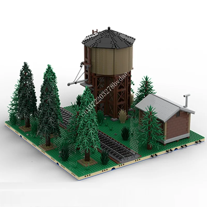 3873 шт. Детский конструктор Водяная башня