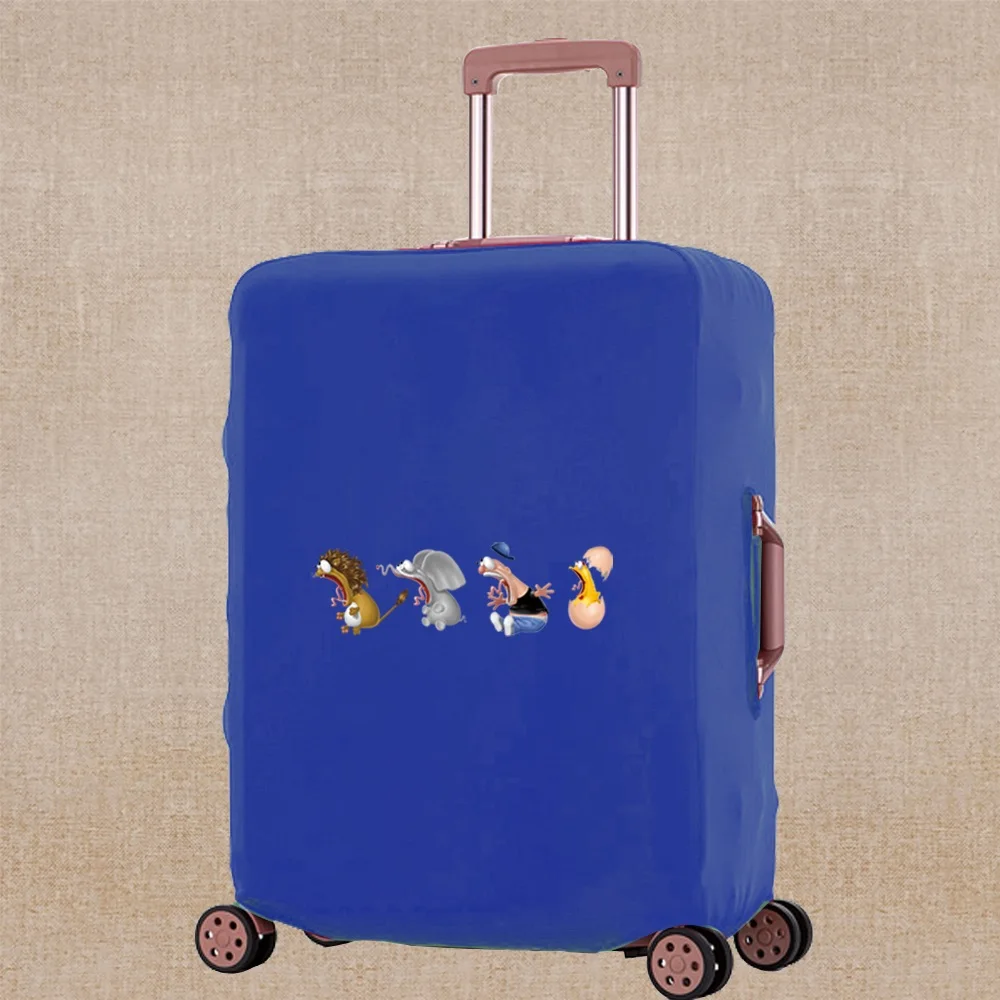 Luggage Cover Elasticity Dust-proof Trolley Protective Case Apply To 18-32 Inch Suitcase Cartoon Print Travel Accessory Covers