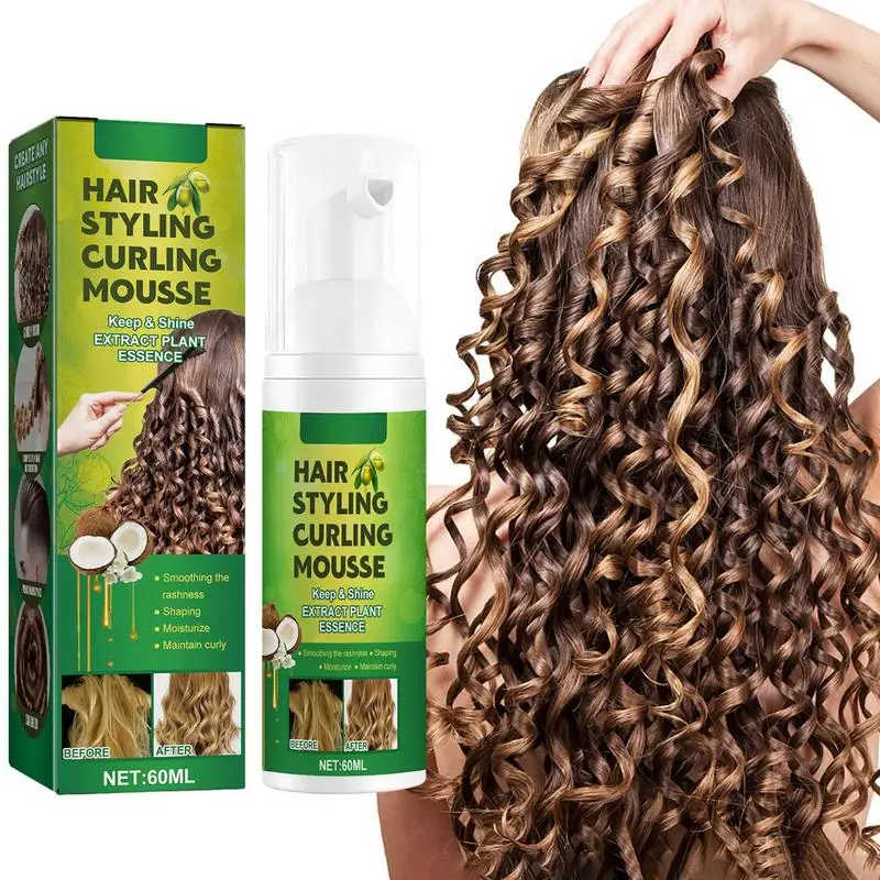 

60 мл пушистый спрей для волос безопасный и мягкий кудрявый спрей для укладки волос пушистый утолщение волос увлажняющий гель для всех типов волос