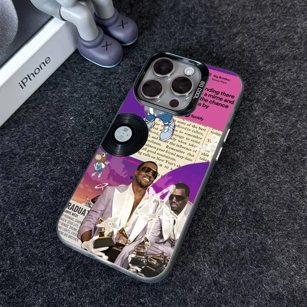 Чехол для телефона в стиле рэпер Kanye West-Ye для IPhone 17, 16, 15, 14, 13, 12, Mini 11, 8, 7 Pro Max Plus, красочный чехол для телефона (art.: 3920d42dfbeca) - 3920d42dfbeca