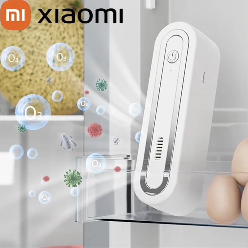 Xiaomi Fridge Deodorizer Rechargeable Air Purifier Refrigerator Odor Eliminator Food Preservation Deodorizing Fridge Freshener