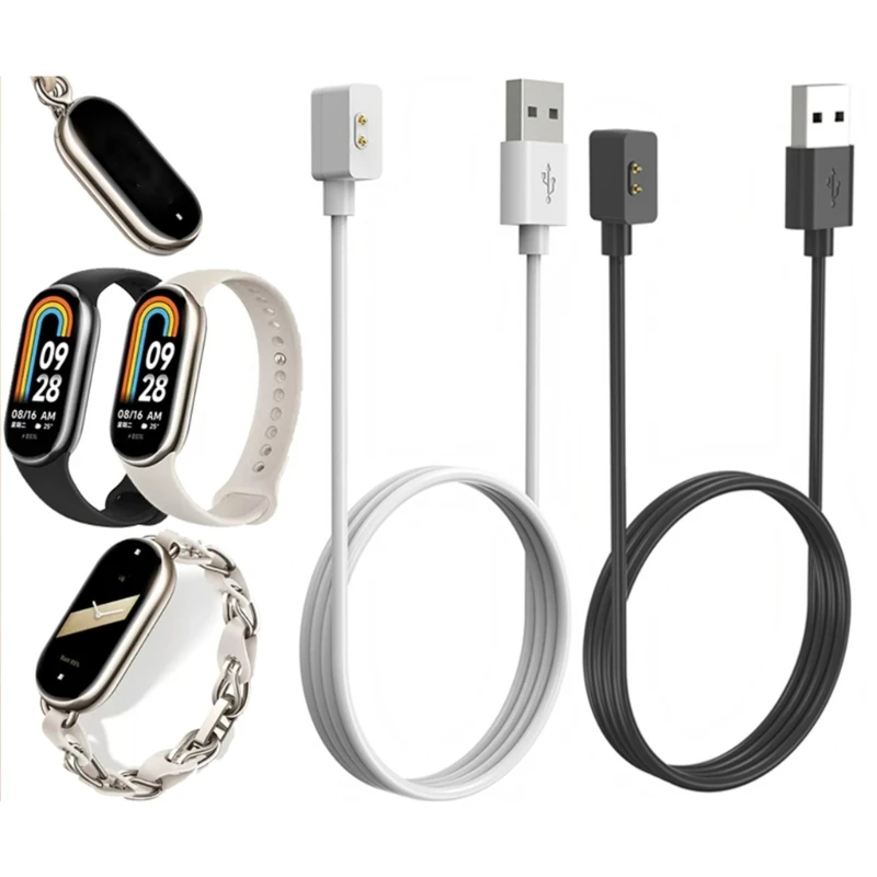 

USB-кабель для быстрой зарядки и передачи данных для часов, зарядное устройство, адаптер для док-станции, кронштейн для крепления, подходящий для Mi Band 8