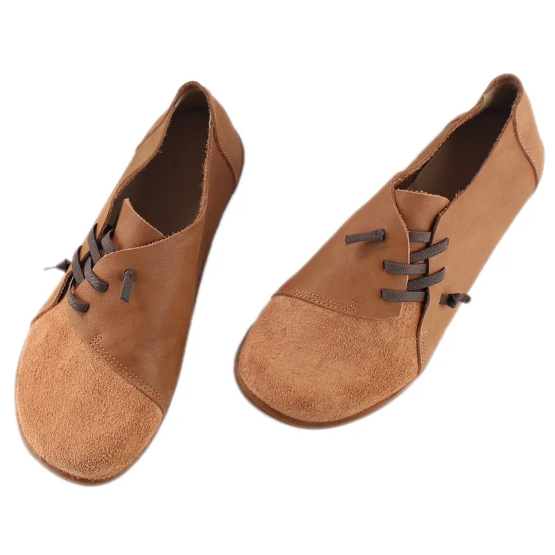 

Женские туфли-лодочки из натуральной кожи, на плоской подошве, 22,5-26 см