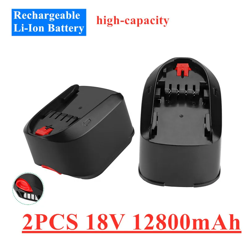 

18V12800mAh Li-ionBattery 18V PBA PSB PSR PST Home & Garden Tools (only for Type C) AL1830CV AL1810CV AL1815CV electric saw