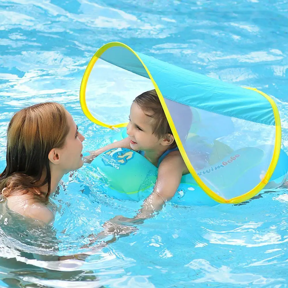 

Back Airbags Adjustable Kids Swim Ring with Buckle Design Natatorium Must-have