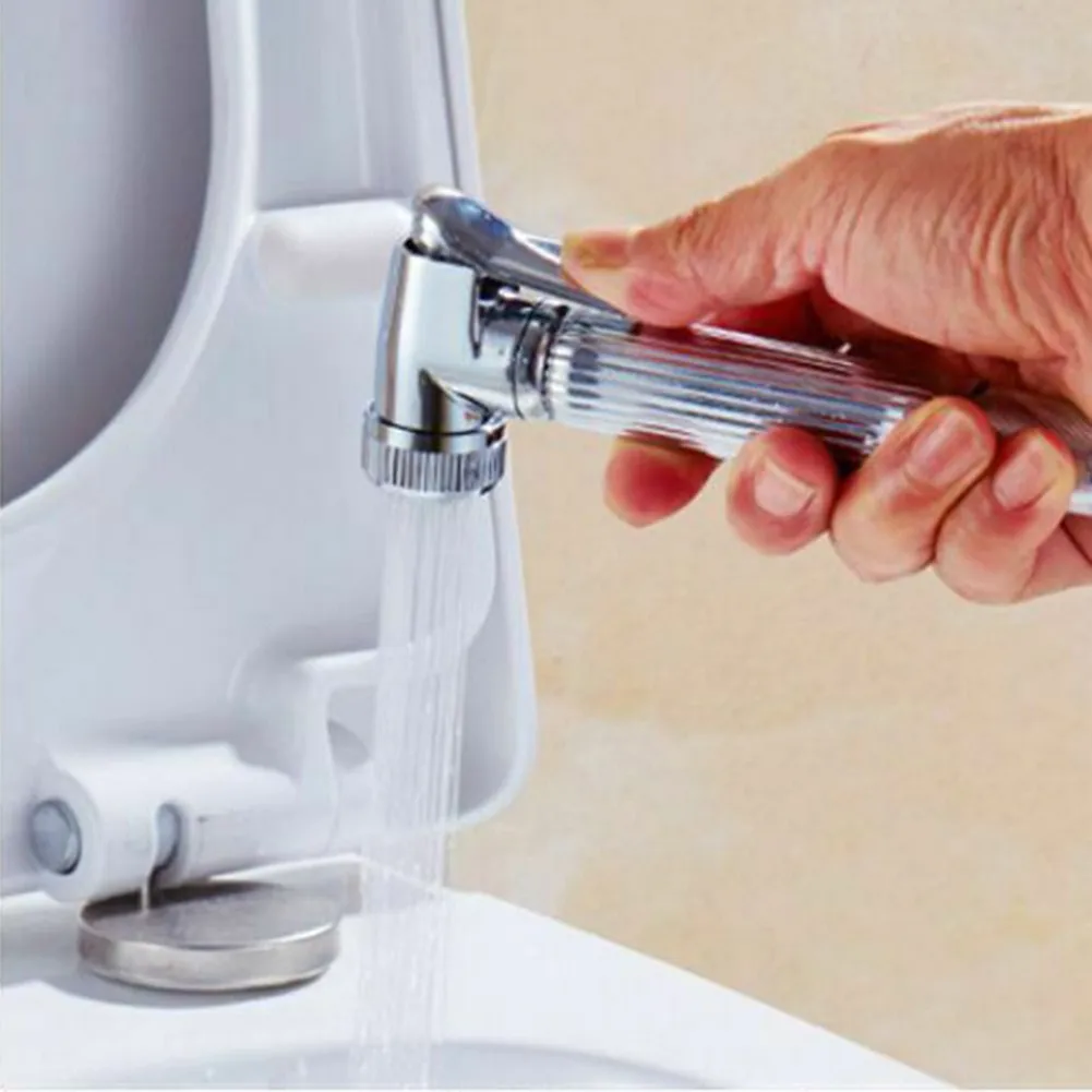 

High Quality Bathroom Accessories Bidet Sprayer Bidet Faucet Gold Self Cleaning Shower Head Sliver Toilet Sprayer Gun