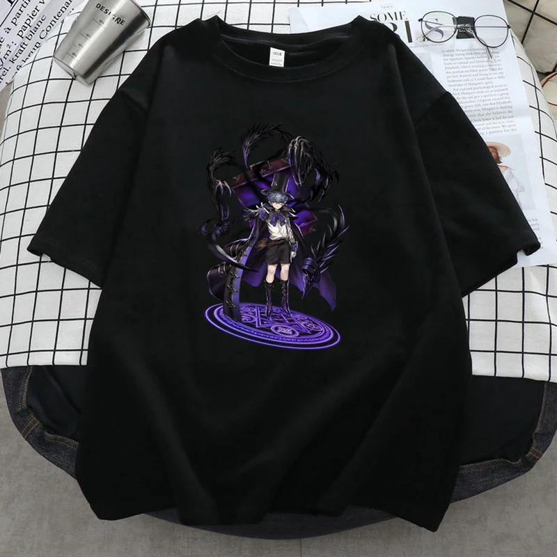 

Black Clover Printing Funny Anime T-shirt Men Women Harajuku Graphic T Shirt Streetwear Cool Tshirt Hip Hop Top Tee Shirt