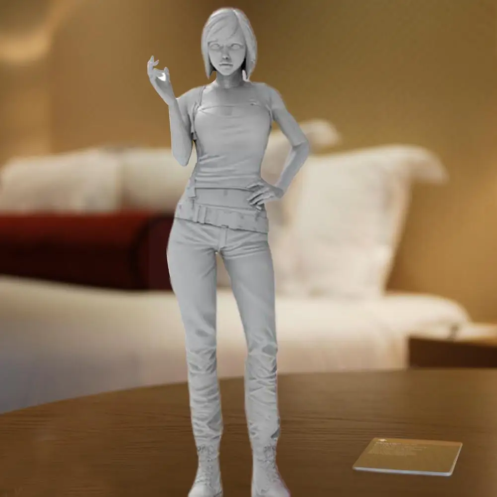 

1/35 городской солдат из смолы, красивая девушка, модель солдата из смолы, самособранная модель H9w2