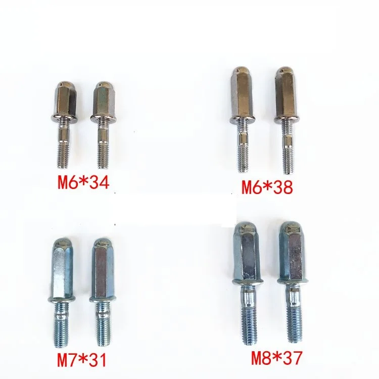 

2 шт./лот Шурупы для мотоциклов M6 M7 M8 125cc 250cc внедорожник для питбайка 110cc скутера, глушитель, шпильки