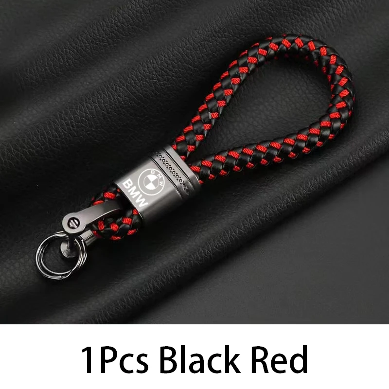

Автомобильный плетеный веревочный брелок с логотипом, металлический брелок, аксессуары для BMW Performance E46 F30 E60 E90 F10 X5 E70 E39 E36 E87 X7 E92 E91 E