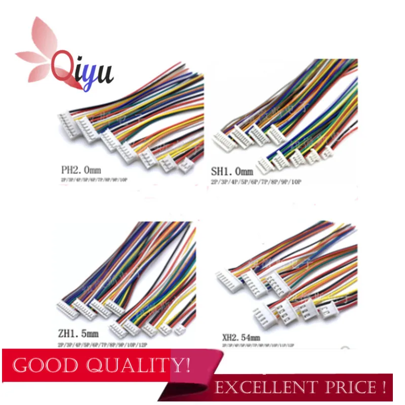 10 шт. 1 0 25 5 2 54 SH/JST/ZH/PH/XH мм/1 25/1 5/2 0/2 мм контактный/7/8/P линейный гнездовой разъем 2/3/4/5/6