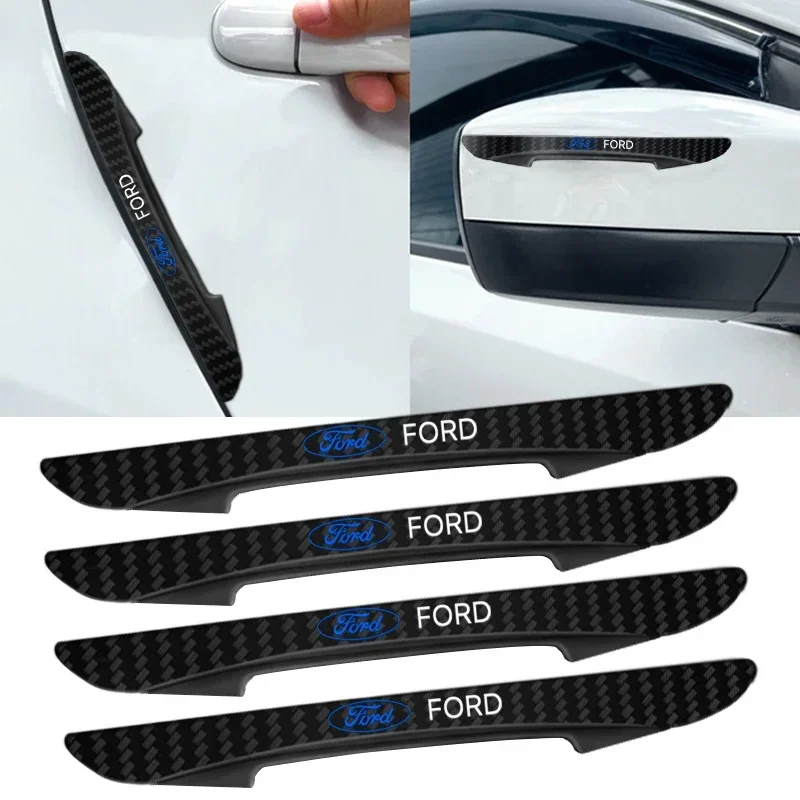 Фото 4 шт., защитная полоса для автомобильного бампера для Ford Focus 2 MK2 3 4 MK3 MK4 ST Mondeo Festiva Fusion Suit Fiesta Mustang Ranger №2