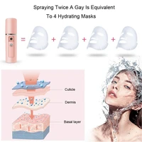 2022 nano facial mister moisturizing atomization humidifier cool mist facial steamer handy mist sprayer moisturizing hydrating