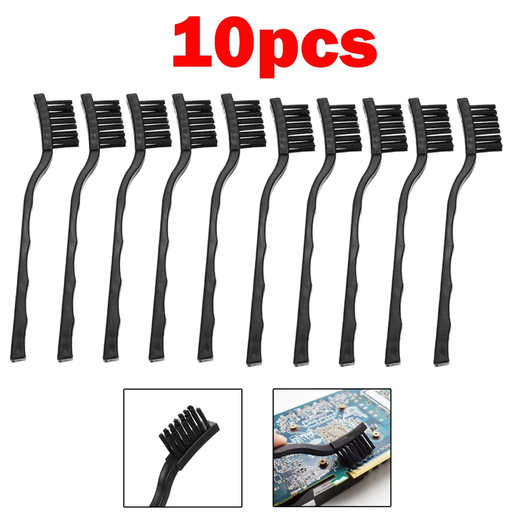 

Cleaning Brush Anti-Static ESD Brush FOR Electronic Components Non Slip Handle On PCB SCD Plastic 10Pcs 170mm / 6.69Inch
