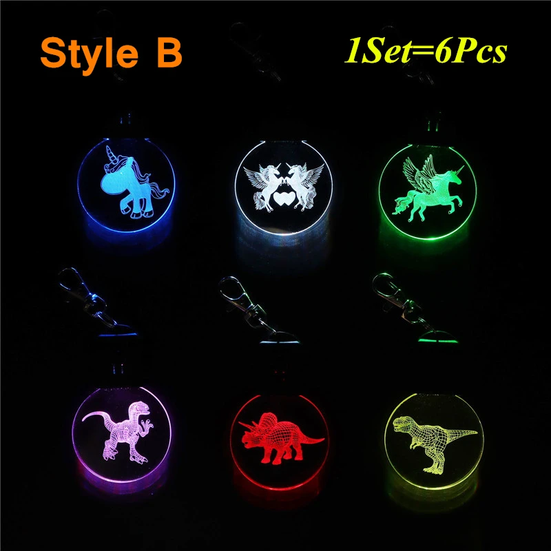 Рисунок 6 - светодиодных акриловых брелоков с рисунком