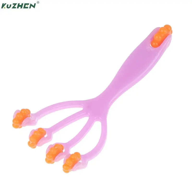 

Hand-held Full-body Relaxation Massage Comb Four-claw Roller Head Scalp Neck Foot Massage Relaxation Health Tool