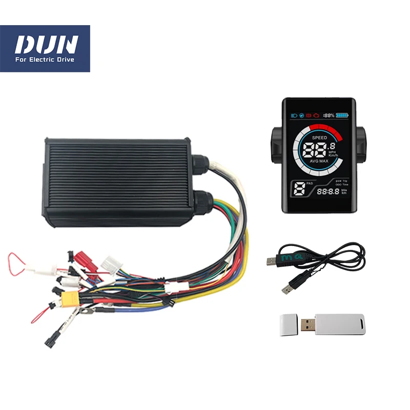 

Sabvoton MQCON SVMC7245 48V 60V 72V 500W 1KW 45A 60KMH UKS2 Display Electric Bike Scooter BLDC Motor Controller