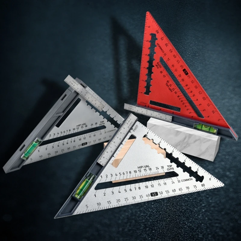 

Высокоточная линейка нижний уровень плотник квадратный алюминиевый квадрат для угла/глубины/центрального цилиндра Прямая поставка