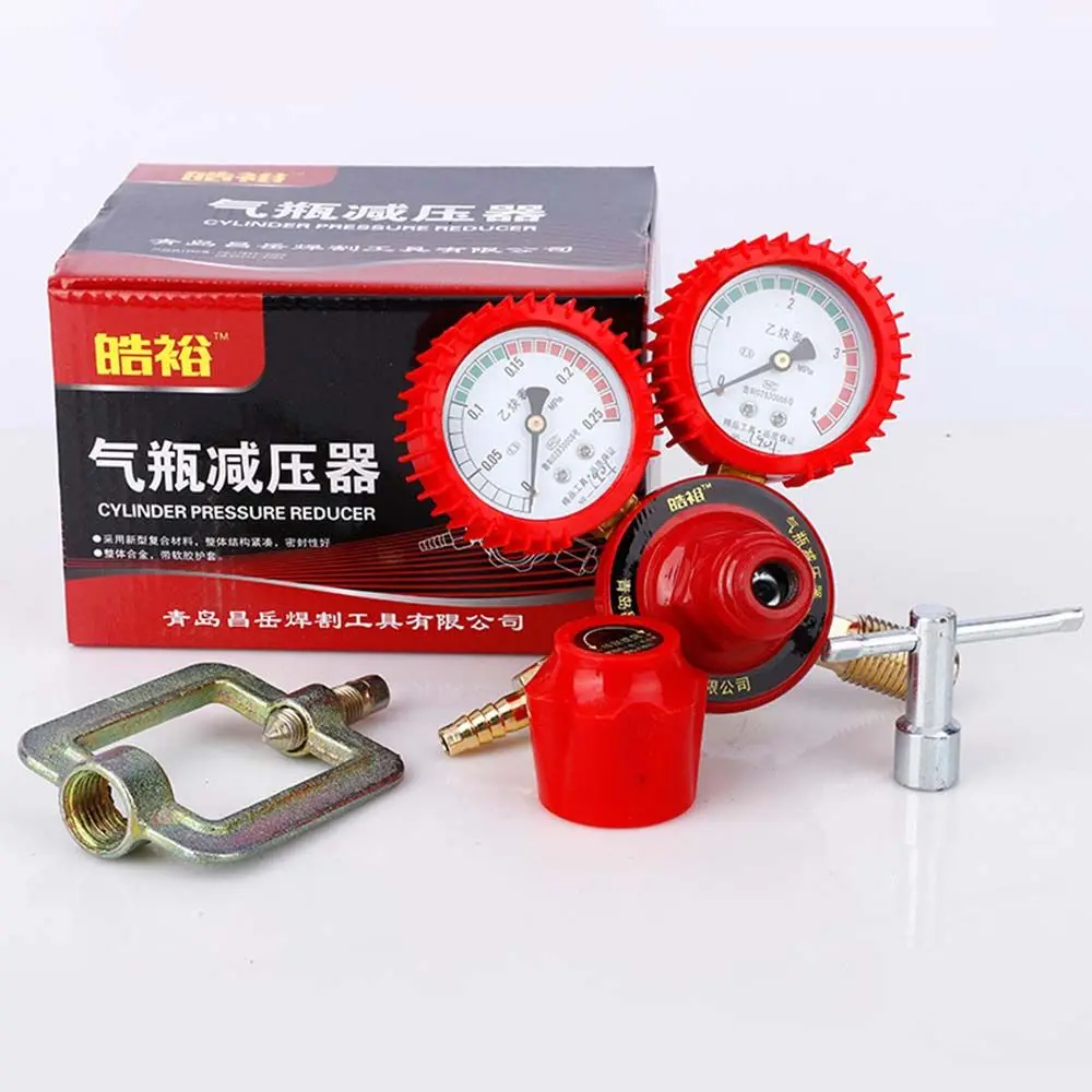 

Acetylene Pressure Reducer Dual Gauge Acetylene Regulator, Home Improvement DIY