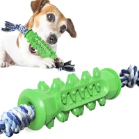 Dog Molar Toothbrush Toys Chew Cleaning Teeth Safe Puppy Dental Care Soft Pet Cleaning Toy Supplies Pet Dog Cat Puppy Chew Toys