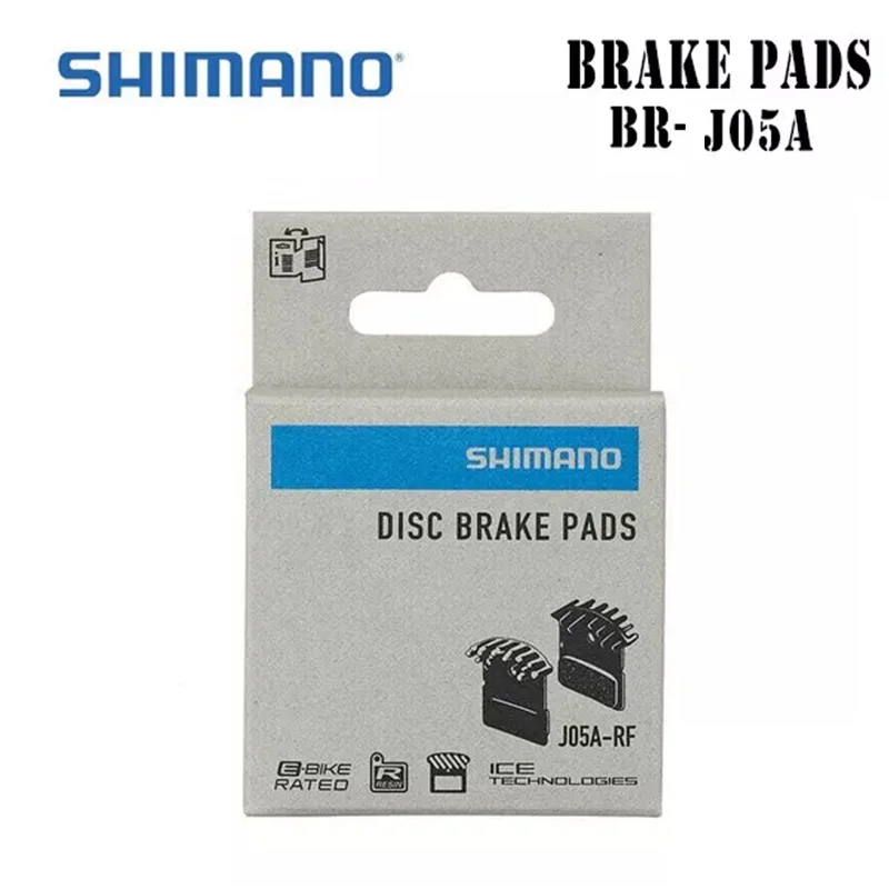 Тормозные колодки Shimano J05A-RF Resin для MTB с технологией Fin XTR Deore XT SLX BR-M9000 M8000 (art.: 3920d9840fbb4) - 3920d9840fbb4
