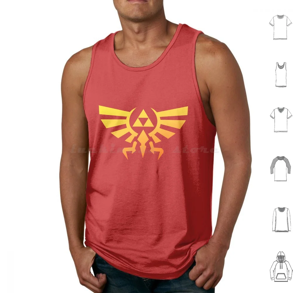 

Princess Icon Y Tank Tops Vest Sleeveless Shiekah Sheikah Monk Legend Of Loz Breath Of The Wild Link Skyward Sword Breath Of