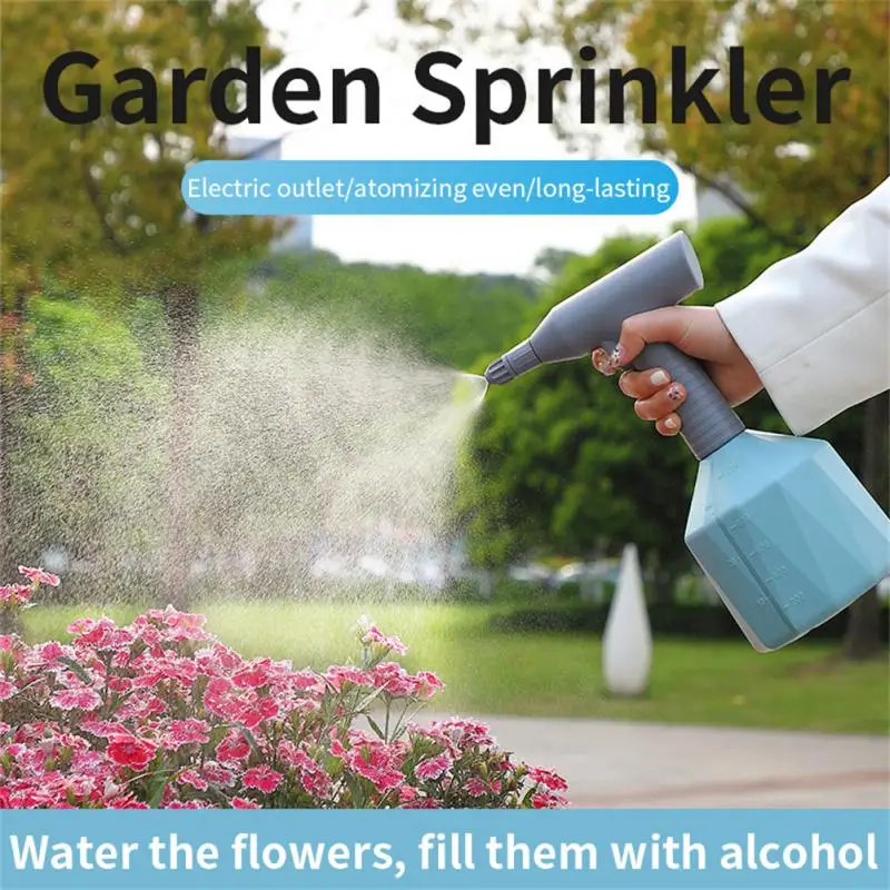 

USB Rechargeable Electric Spray Bottle Watering Tool For Flower Plant Water Cans Garden Electric Shower Watering Kitchen Access