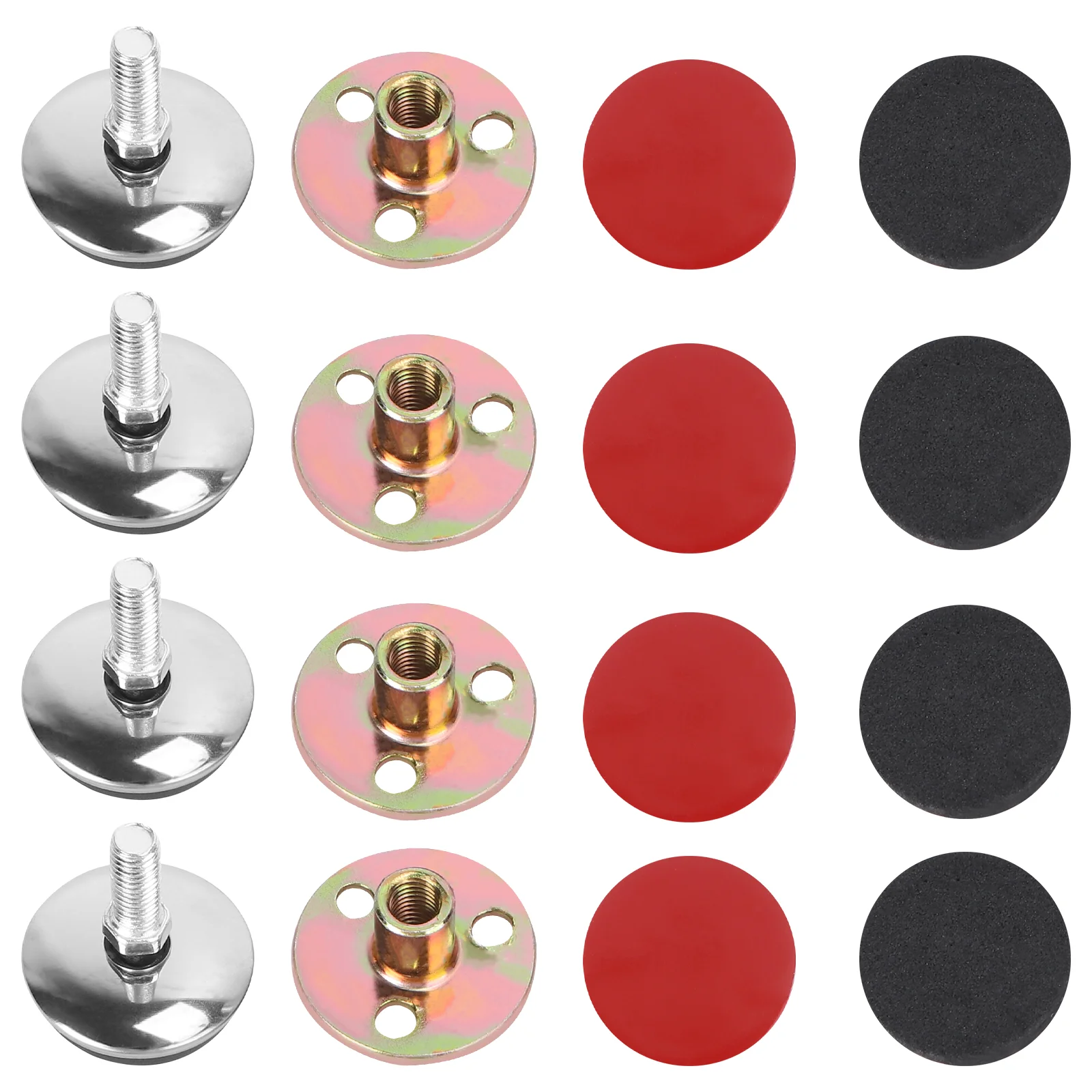 

4 шт. прикроватный якорь, изголовье кровати, фиксатор из нержавеющей стали, рама, инструмент для стабилизации, самоклеящаяся мебель для кровати