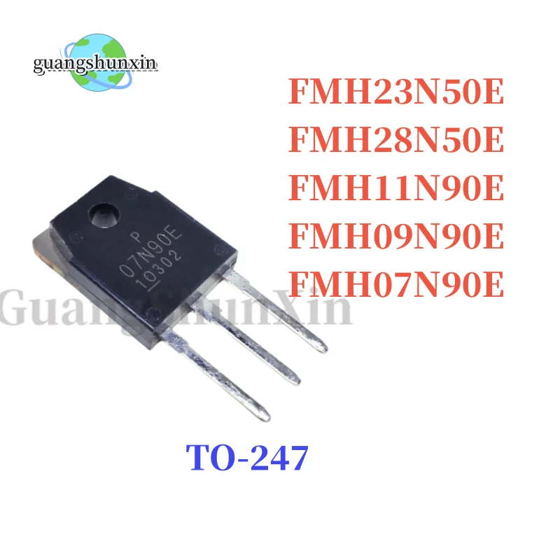 5 шт. FMH11N90E FMH23N50E TO-3P FMH23N50 23N50E FMH28N50E FMH09N90E FMH07N90E 28N50E 11N90E 09N90E 07N90E