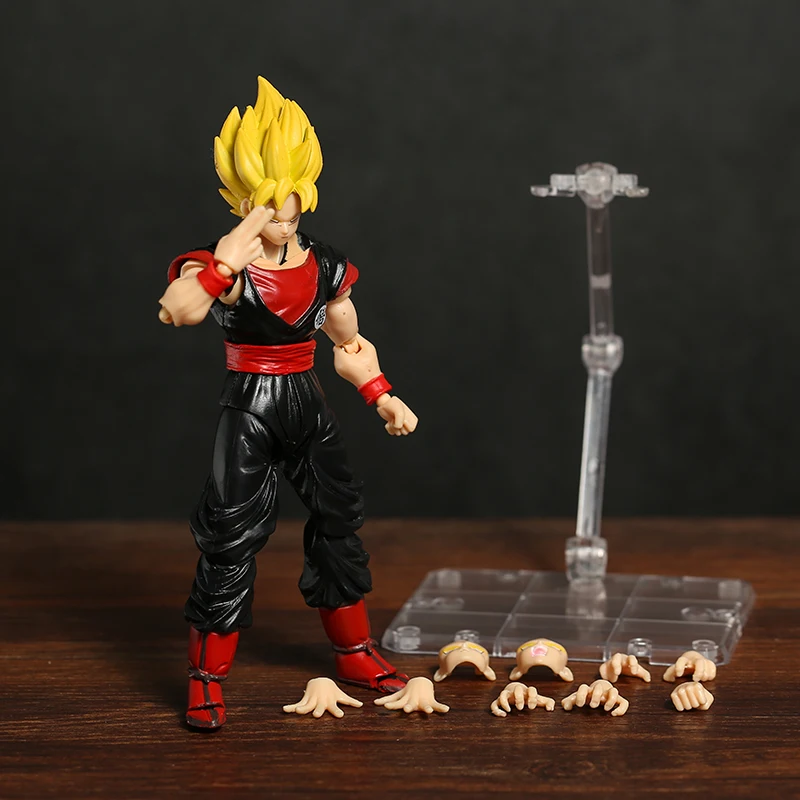 

SHF Драконий жемчуг супер сайян Сон Гоку клон игры Боевой час эксклюзивная экшн-игрушка Коллекционная фигурка подарок