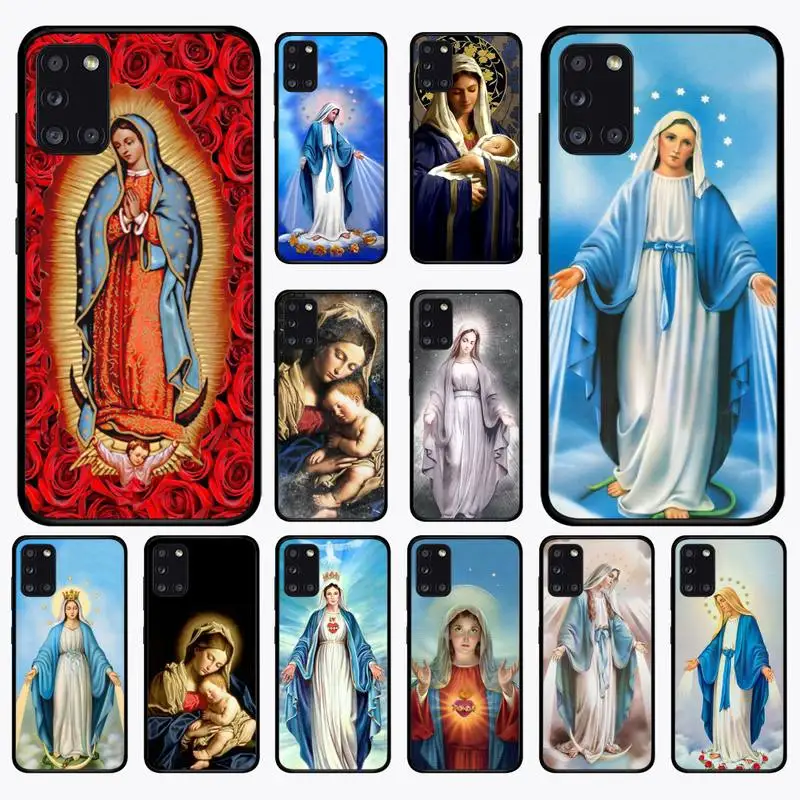 

Virgin Mary and Christ Phone Case for Samsung A 51 30s 71 21s 10 70 31 52 12 30 40 32 11 20e 20s 01 02s 72 cover
