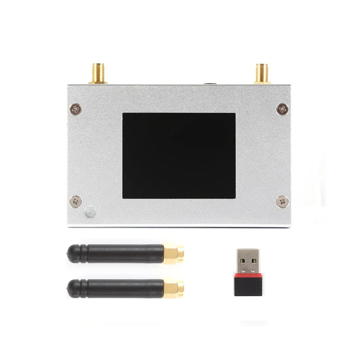 

Duplex MMDVM Hotspot Aluminum Alloy Shell Color Display Screen Supporting for C4FM/DMR/DSTAR P25 for Raspberry Pie 1B+