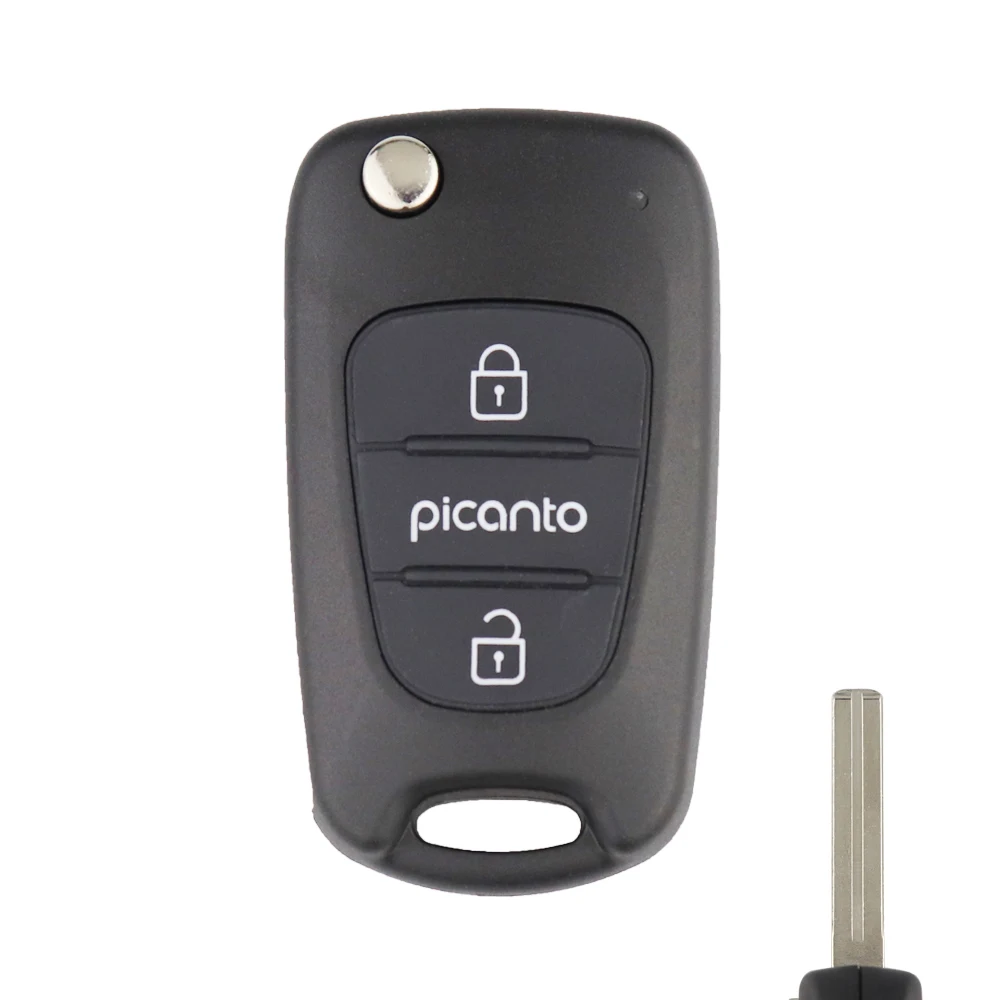 Чехол для дистанционного ключа YIQIXIN чехол с 3 кнопками и откидной крышкой Hyundai I20 I30